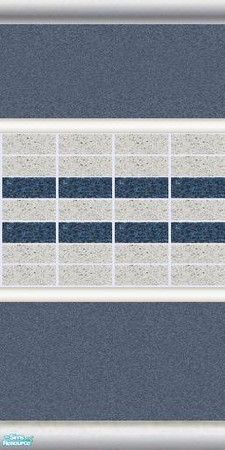 Sims 2 — Blue kitchen wall by lottka — wall