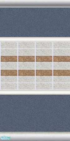 Sims 2 — Blue kitchen wall by lottka — wall