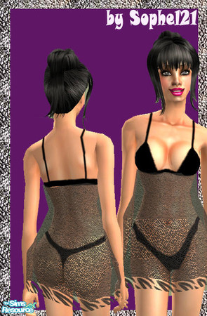 Sims 2 — SO_Collection_009 - 2 by Sophel21 — nighty in babydoll look. Based on the grandiose mesh from grizzelda. ***you