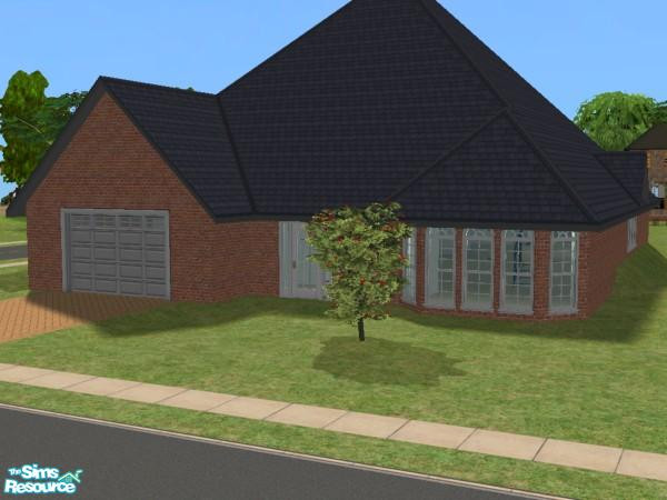 Sims 2 — 4 Trumble Road by ddgangel — This is a three bedroom, 1 bathroom house. It costs 30,283. Clean installer has