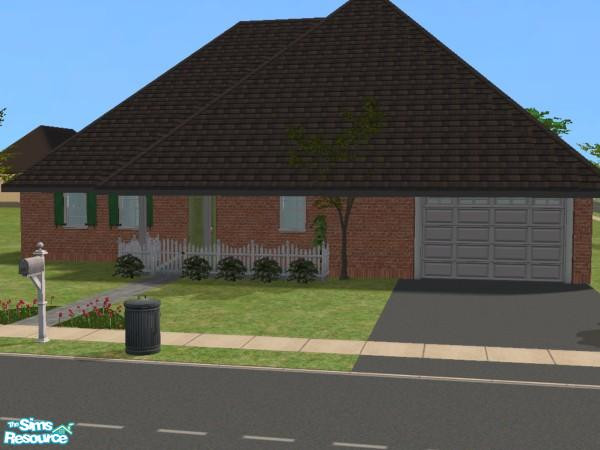 Sims 2 — 2 Trumble Road by ddgangel — This house is a 2 bedroom, 1 bathroom property. It has a garage and is perfect for