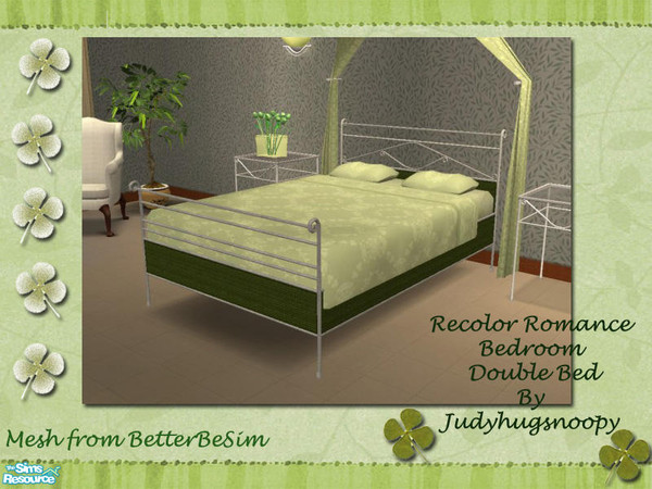 Sims 2 — Judy_Romanza_DBed by judyhugsnoopy — Recolor of BetterBeSim "Romanza Bedroomset" Hope you like it :D