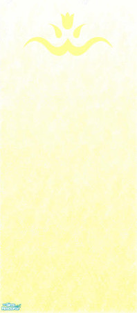 Sims 2 — Light Yellow Sponged&Stencil Wall by PatPB — Sponged walls are IN...so are stencils...
