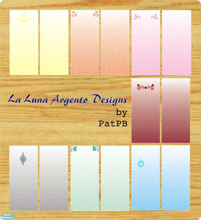 Sims 2 — Pastel Sponged & Stencil Walls by PatPB — Who said that paint was boring? try our first set of Sponged &