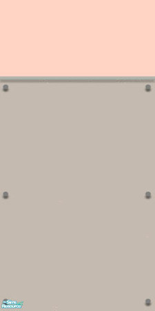 Sims 2 — Apricot Wall with Glass Shower Panel by kkffoo — Co-ordinates with maxis pink budget bathroom set, and wet-room