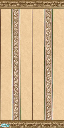 Sims 2 — Victorian Silk Three W1 by iZazu — Victorian Silk Sets are 7 different sets all together made up of walls and