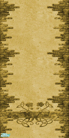 Sims 2 — Stone Wall 4 Full by camelia111 — Part of Exterior Collection V