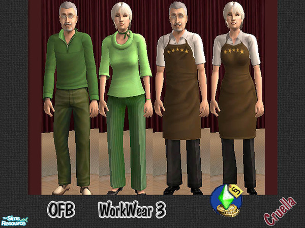 Sims 2 — am_WorkWear3 by Cruella — Elder "Open for Business" workwear.