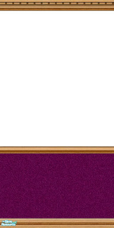 Sims 2 — Simple Colors and Linoleum - Raspberry by Lorah — Nice wall with two tone wood and sand-paint in raspberry.
