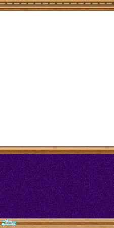 Sims 2 — Simple Colors and Linoleum - Purple by Lorah — Nice wall with two tone wood and sand-paint in purple. Matching