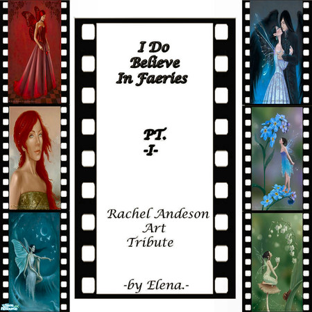Sims 2 — I Do Believe In Faeries!  Pt. - I - by TSR Archive — This set(part I and II)is dedicated to the fabulous artist