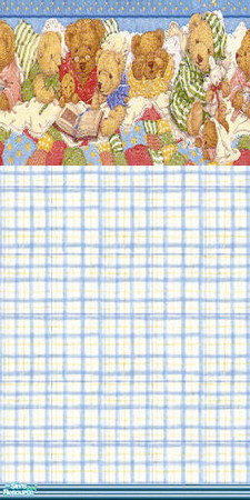Sims 2 — Bears - Individual Item by Astarta — Bears, Bears and Bears for any kid - wall and floor set. 
