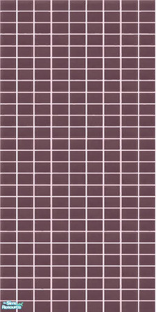 Sims 2 — Ecuadorian Berry Ceramic Wall by Yeliab — Ceramic Tile Wall. Inspired by the cultures of the Andes. *TSRAA*