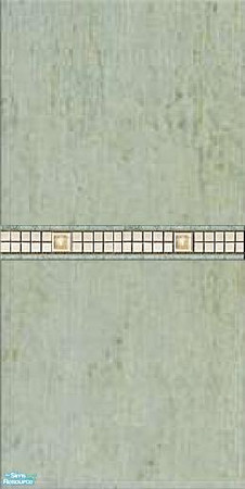 Sims 2 — Verde marble & tile border by Tempty — as name suggests