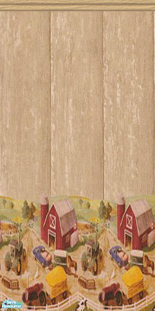 Sims 2 — Sage Farm Wallset - Individual Item by Astarta — Sage farm walls.