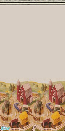 Sims 2 — Sage Farm Wallset - Individual Item by Astarta — Sage farm walls.