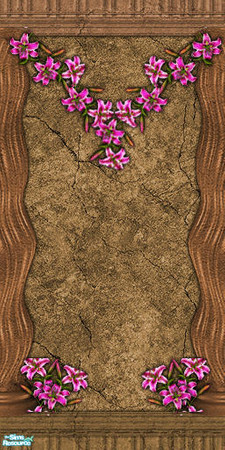 Sims 2 — Stone and Flowers 4 by camelia111 — Part of Exterior Collection II