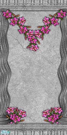 Sims 2 — Stone and Flowers 3 by camelia111 — Part of Exterior Collection II