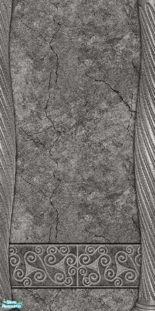 Sims 2 — Stone Wall 3 by camelia111 — Part of Exterior Collection II