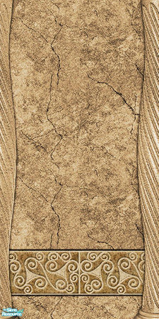 Sims 2 — Stone Wall 2 by camelia111 — Part of Exterior Collection II