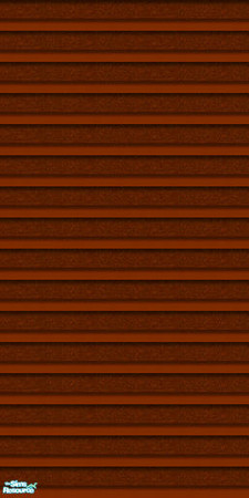 Sims 2 — ViViD SiDiNG - Orange by Lorah — Make neighbors take notice with the most vivid house on the block.