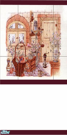 Sims 2 — italian2 by skinflin — for the kitchen