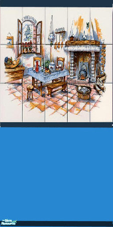 Sims 2 — french by skinflin — for the kitchen