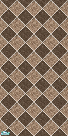 Sims 2 — Granite Diamonds I_Brown - Individual It by maylynn55 — Made by maylynn55 **TSRAA Member** 