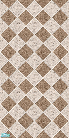 Sims 2 — Granite Diamonds I_Brown - Individual It by maylynn55 — Made by maylynn55 **TSRAA Member** 