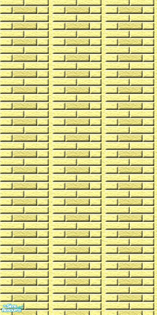 Sims 2 — Yellow Bricks by camelia111 — Part of Exterior Collection I
