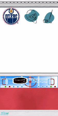 Sims 2 — NHL Team Logo Wall #12 by Moon_Dancer — 30 wallpapers in this set, one for each NHL team. This one is the
