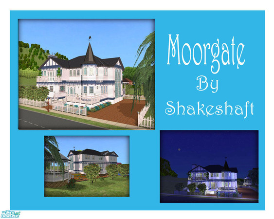 Sims 2 — Moorgate by Shakeshaft — A sweet Victorian home with 3 bedrooms and 3 bathrooms, kitchen with laundry, sitting