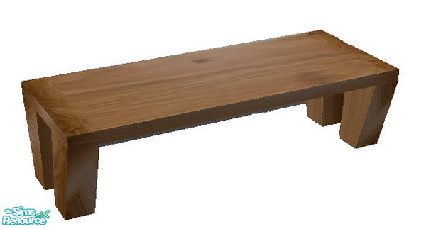 Sims 2 — Miami Coffee Table by mpg2003 — My very first original object. Hope you like it.