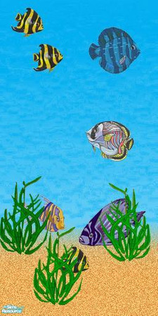 Sims 2 — Lunny Aquarium Set - Fish paper1 by yuk75 — As seen in the Lunny Aquarium! please rate!