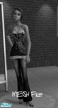 Sims 2 — Mesh Tunic & Jeans for Teens by Shannara_Simfashion — Mesh Tunic & Jeans for Teens hope you enjoy