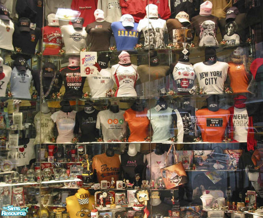 Sims 2 — Modfan_storewindow04 by modfan — A Tshirt Store window for your community lots.