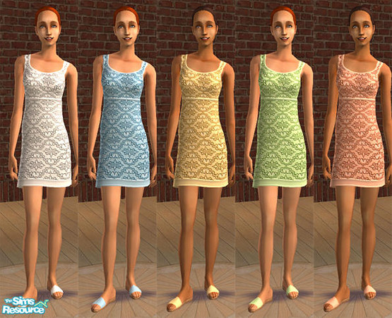 Sims 2 — Marissa Dresses by Shoukeir — 