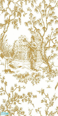 Sims 2 — coloured chiense walls - Individual Item by skinflin — 