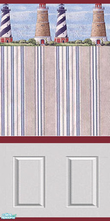 Sims 2 — Light Keepers Five  Wall 3 by iZazu — Light Keepers Sets consist of floors and walls. Make sure to get the whole