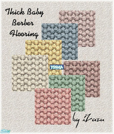 Sims 2 — Thick Baby Berber for Kids by iZazu — Baby Berber will keep your baby's room warm and cozy all winter long!
