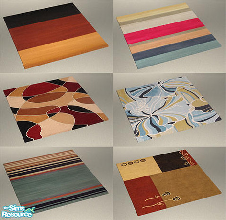 Sims 2 — Square Rugs 200206 by Shoukeir — Square Rugs 200206