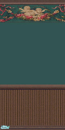 Sims 2 — The Striped 11 by Lorah — This striped set has a wall to look good in everyroom; Kitchen, livingroom,