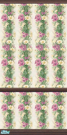 Sims 2 — The Striped 10 by Lorah — This striped set has a wall to look good in everyroom; Kitchen, livingroom,