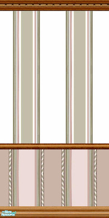 Sims 2 — The Striped 4 by Lorah — This striped set has a wall to look good in everyroom; Kitchen, livingroom, diningroom,