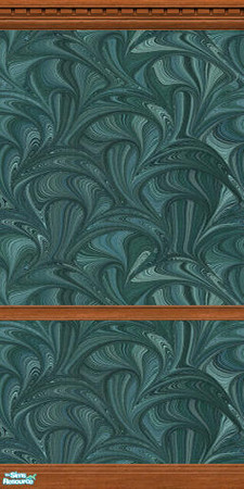 Sims 2 — Rain Foil - 3 by alia_kenobi — Cool and comforting, yet full of life and excitement. This enchanting wallpaper