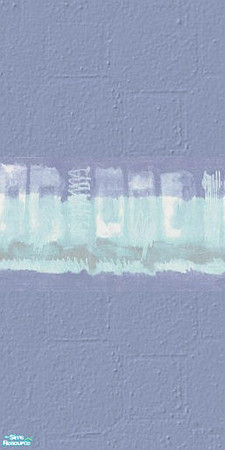 Sims 2 — H2O by Buffy__n__Angel — Blue and Teal design wallpaper.