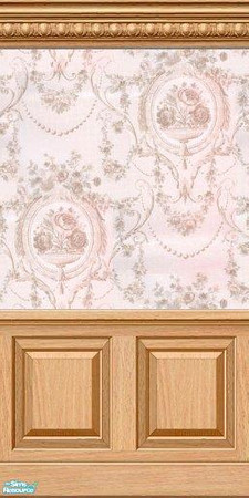 Sims 2 — D2DValentine Roses Antique Rose Coffered by D2Diamond — Antique Rose on double coffered in lt wood. ... Part of