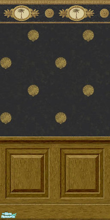 Sims 2 — Shells by wimpy1968 — Part of the Ebony & Gold Collection.