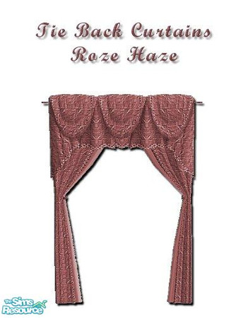 Sims 2 — Roze Haze Curtainz - 3 by iwubu — New curtains to match any and all object or wall I've created! Tired of plain
