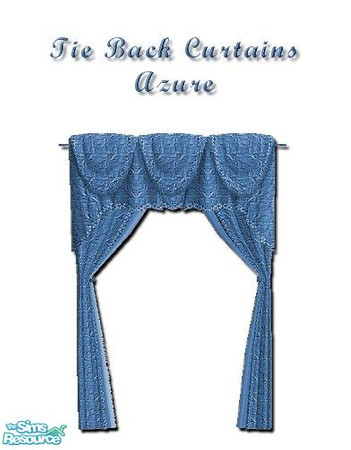 Sims 2 — Azure Curtainz - 3 by iwubu — New curtainz to match any and all object or wall I've created! Tired of plain